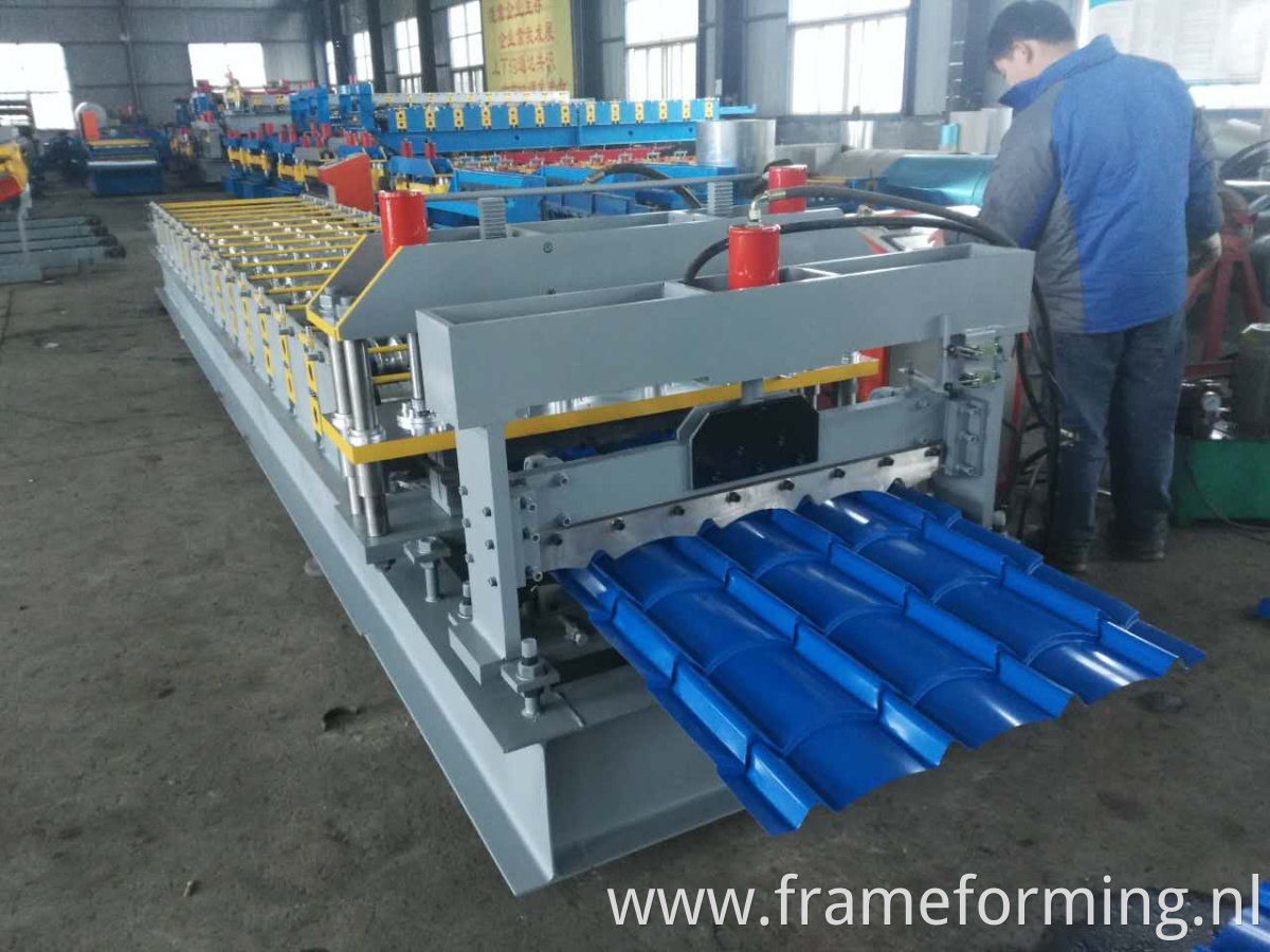 glazed tile machine